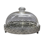 CLOCHE GATEAU VERRE MERCURISE PRESTIGE 26,67X15,24 CM