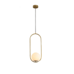 SUSPENSION DAVID 150 BALL WH