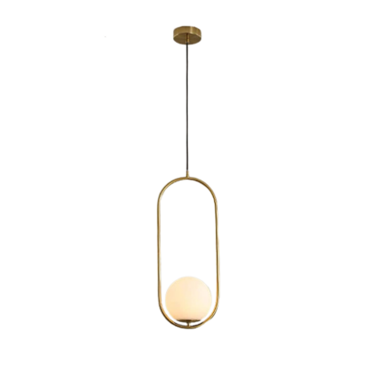 SUSPENSION DAVID 150 BALL WH