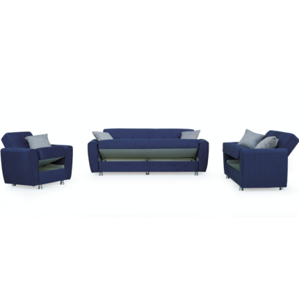 MARYLAND SOFA SALON 3+2+1 - Bleu