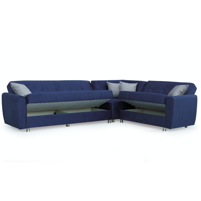 MARYLAND SALON CORNER 3-2-C 304*201 CM - Bleu
