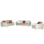 TORP SALON 3+2+1 - Brun