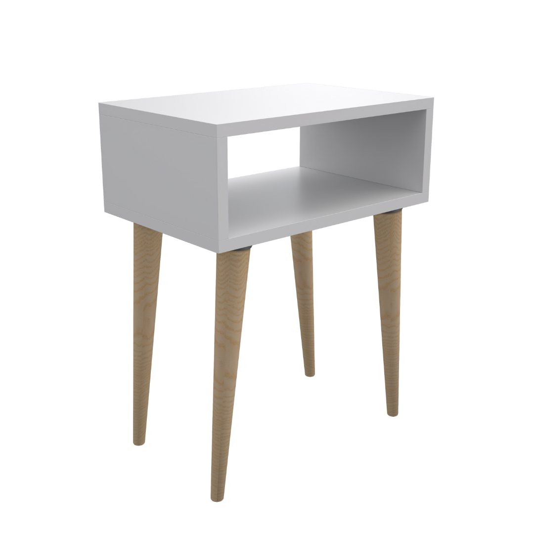 TABLE CHEVET COL BLANC TABLE CHEVET COL BLANC