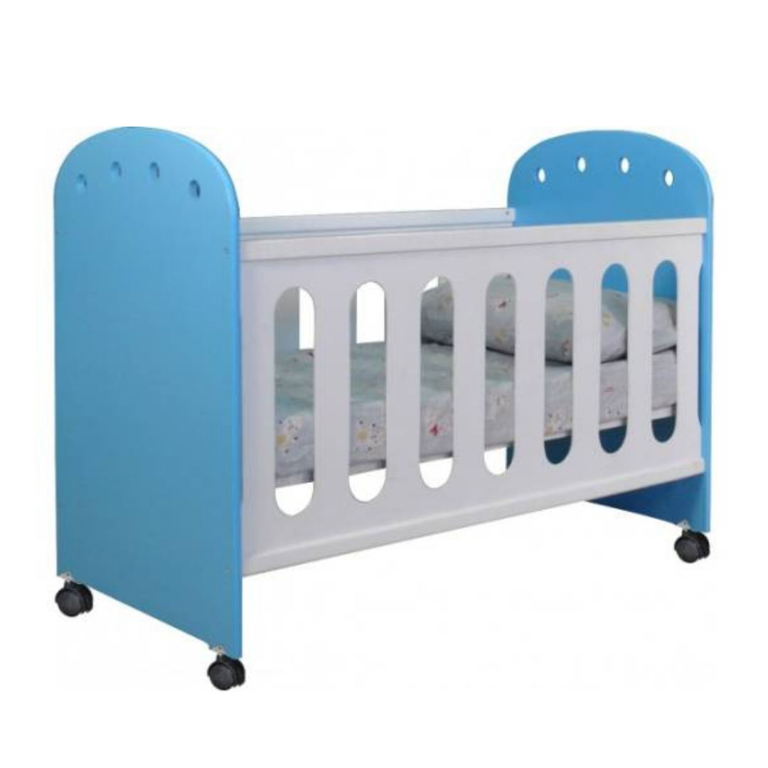 PETIT ANGE LIT BEBE 60 X 120 CM - Bleu PETIT ANGE LIT BEBE 60 X 120 CM - Bleu