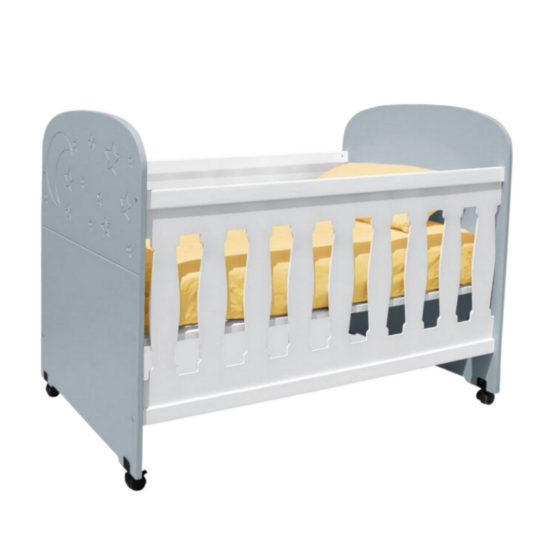 PETIT ANGE LIT BEBE 60 X 120 CM - Gris