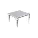 TABLE BASSE DAMLA BLANC 115X65CM