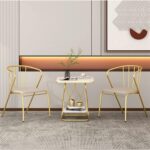 TABLE D'APPOINT LUXURY 2 NIVEAUX CARREE EN MARBRE BLANC