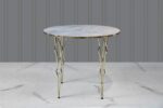 TABLE RONDE blanc