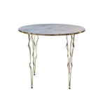 TABLE RONDE blanc