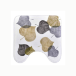 TAPIS CONTOUR DE WC FEUILLE D’ARBRE