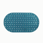 TAPIS DE BAIN ANTI-DERAPANT AQUA BLEU 70X39 CM