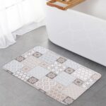 TAPIS DE BAIN ANTI-DERAPANT MOSAIQUE RECTANGULAIRE