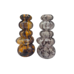 TOTEM VASE MOUCHTE 13.5x13.5x19CM
