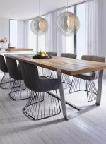 TRIO SUSPENSION BOOLAN BOIS NATURE BOIS 50XH150CM