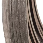 TRIO SUSPENSION BOOLAN BOIS NATUREL  MARRON 50XH150CM