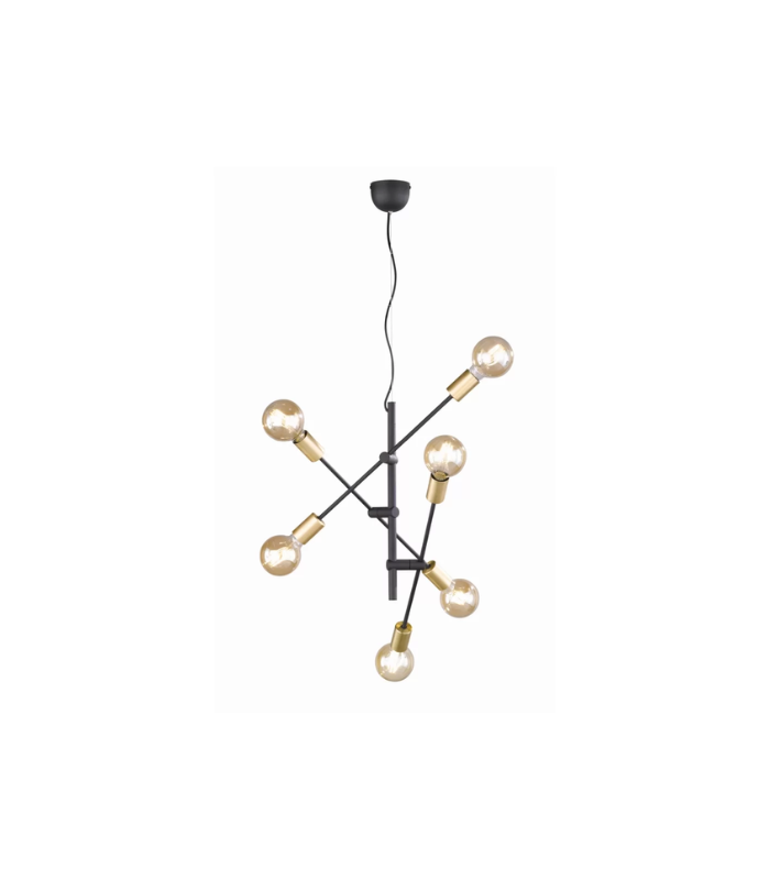 TRIO SUSPENSION CROSS METAL NOIR MAT 54,5XH150CM PIVOTANT TRIO SUSPENSION CROSS METAL NOIR MAT 54,5XH150CM PIVOTANT