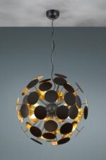 TRIO SUSPENSION DISCALGO METAL + PLASTIC NOIR INTERIEUR DOR