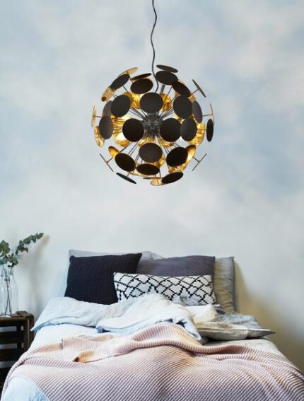 TRIO SUSPENSION DISCALGO METAL + PLASTIC NOIR INTERIEUR DOR