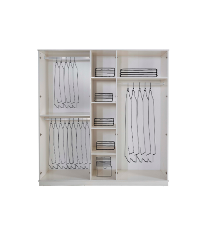 TUNA ARMOIRE 4 PORTES