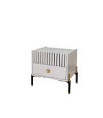 TUNA  PACK  LIT + SOMMIER 160X200 CM + 2 CHEVETS + COMMODE + MIROIR