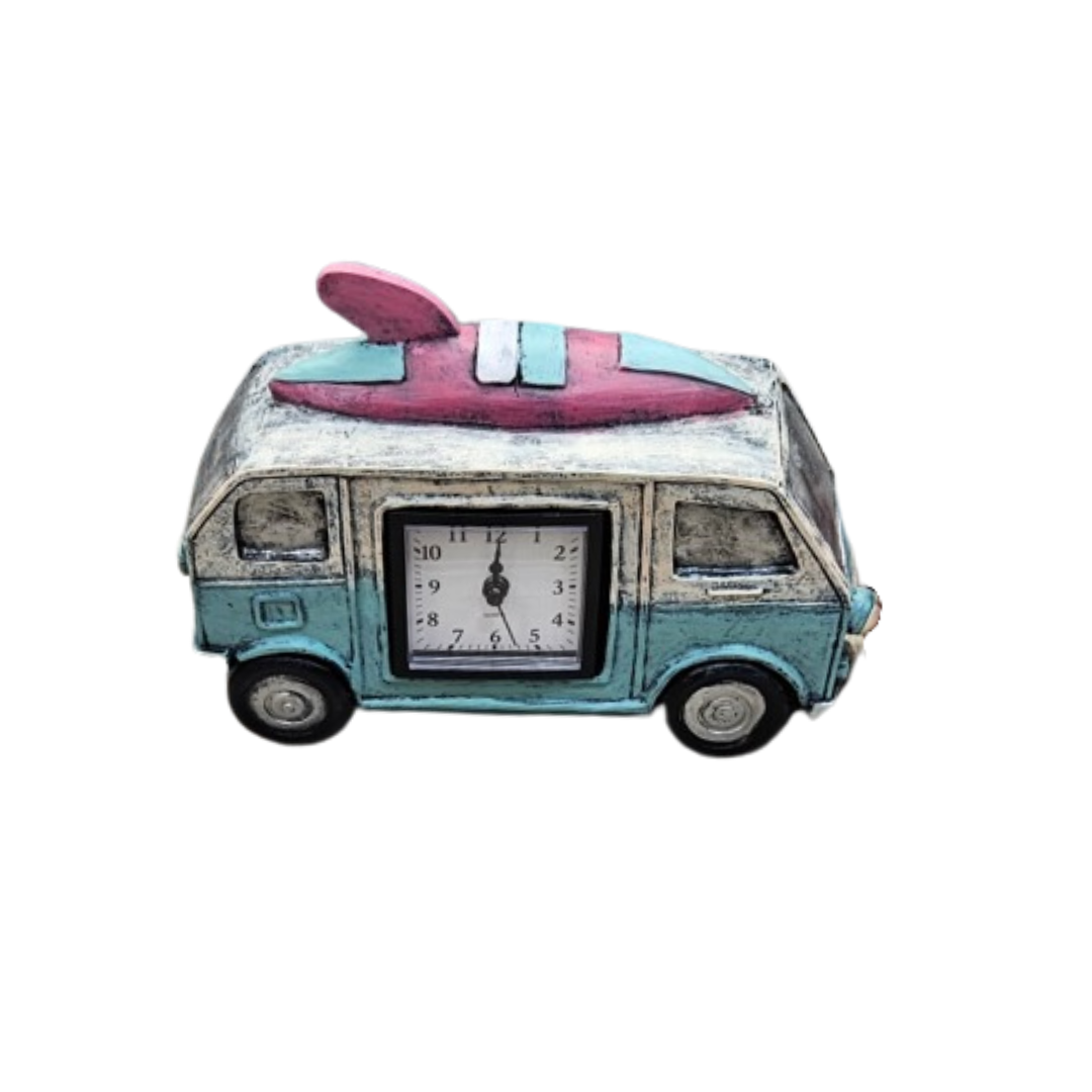 VAN HORLOGE RESIN DECORATIF 24X7X18CM VAN HORLOGE RESIN DECORATIF 24X7X18CM