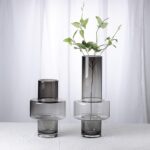 VANGUARD VASE EN VERRE GR 16x35CM
