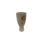 VASE ABSTRAIT DECORATIF 11.5X11.5X24.5 CM