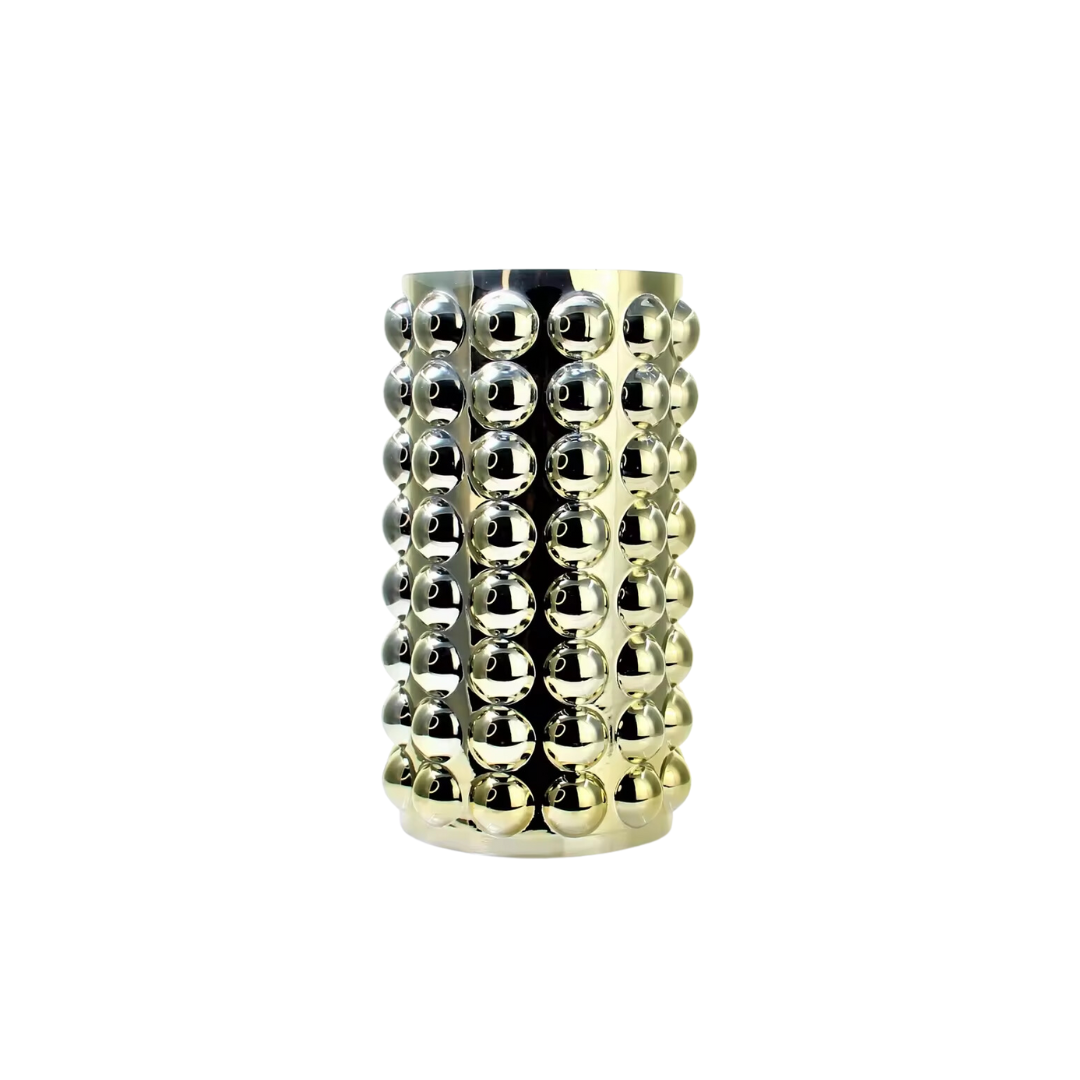 VASE BOUBLE GF 25CM DOREE VASE BOUBLE GF 25CM DOREE