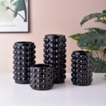 VASE BOUBLE MF 20CM NOIR