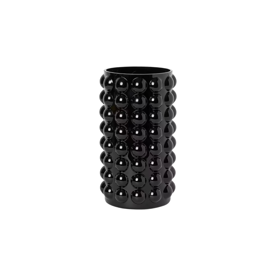 VASE BOUBLE GF 25CM NOIR VASE BOUBLE GF 25CM NOIR