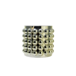 VASE BOUBLE PF 13CM DOREE