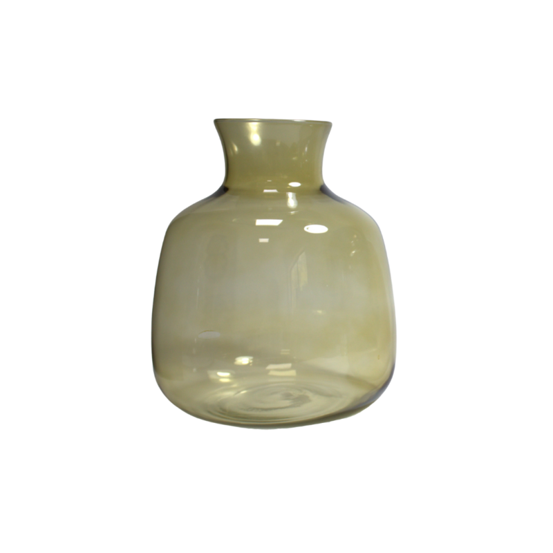 VASE BOULE EN VERRE 29x24x24CM