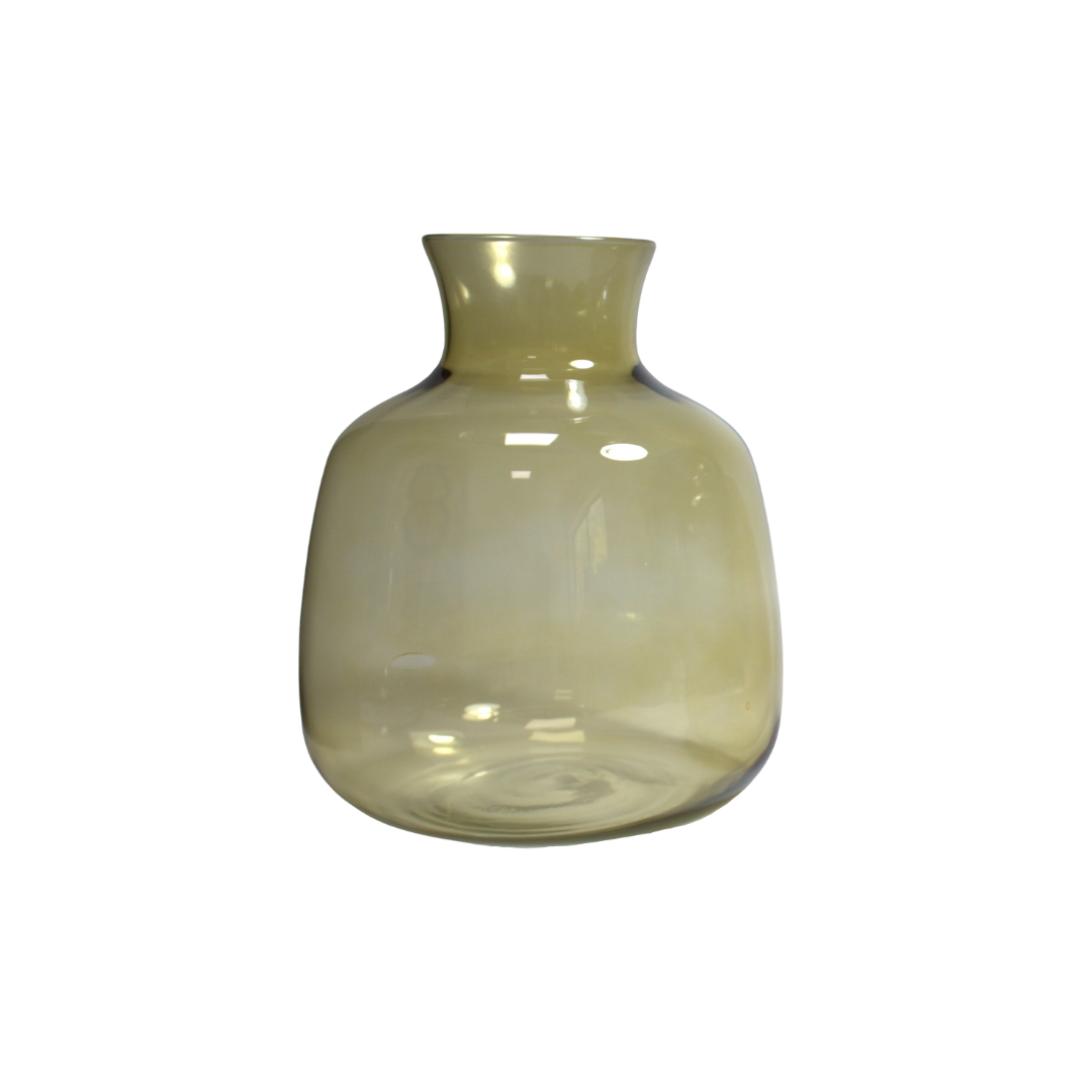 VASE BOULE EN VERRE 29x24x24CM VASE BOULE EN VERRE 29x24x24CM