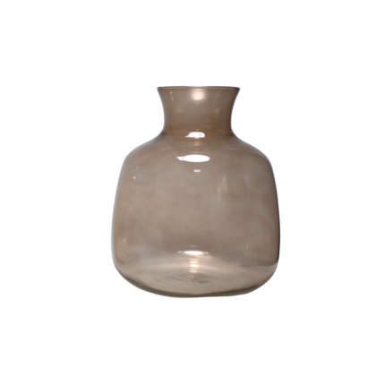 VASE BOULE EN VERRE 29x24x24CM