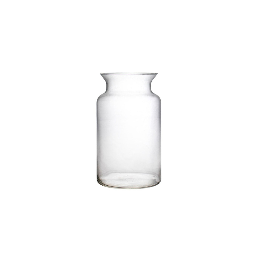 VASE CLASSIQUE TRANSPARANT EN VERRE 15x15x15CM VASE CLASSIQUE TRANSPARANT EN VERRE 15x15x15CM