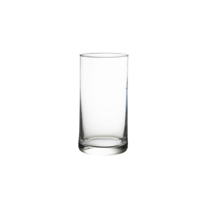 VASE SIMPLE TRANSPARANT EN VERRE 35x12x12CM