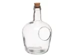 VASE TERRARIUM EN VERRE TRANSPARANT 30x19x19CM