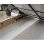 BALABA PACK LIT AVEC RANGEMENT+ 2 CHEVETS + COMMODE + MIROIR