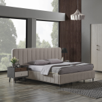 BALABA PACK LIT AVEC RANGEMENT+ 2 CHEVETS + COMMODE + MIROIR