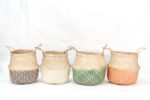 VETNAM PANIER OSIER BEIGE 30x16x40 CM