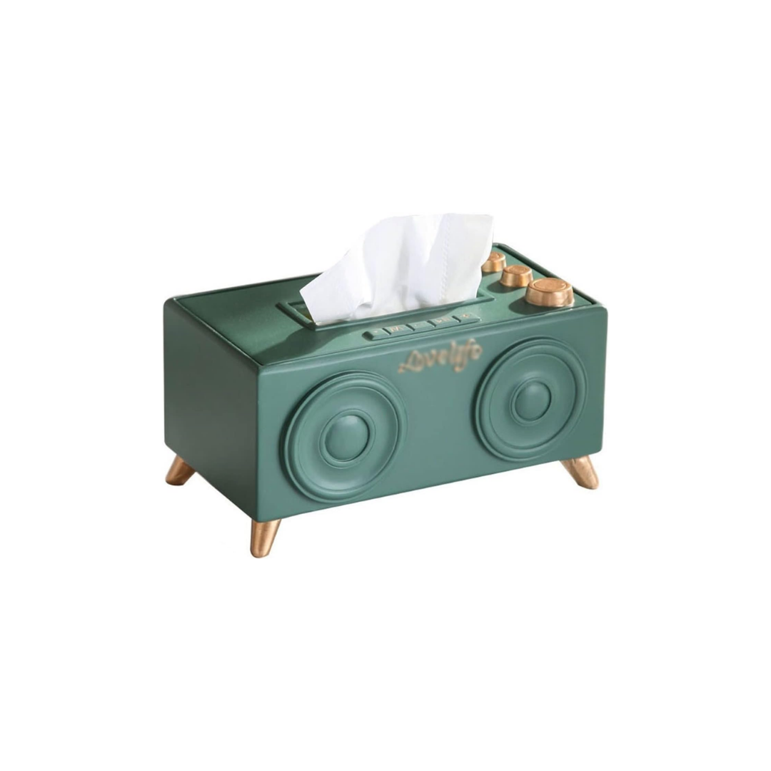 VINTAGE RADIO BOITE A MOUCHOIR 21X11X11 CM VINTAGE RADIO BOITE A MOUCHOIR 21X11X11 CM