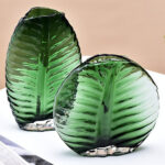 VRIDIS VASE EN VERRE PF 15X6X28CM