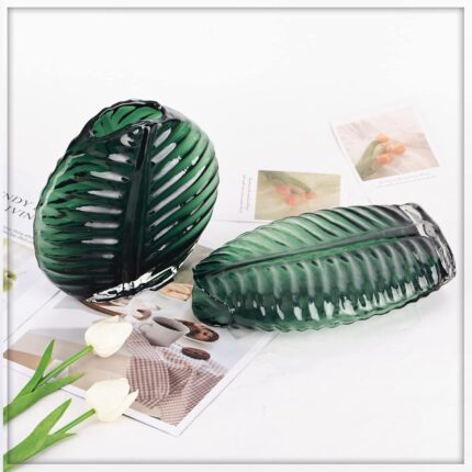 VRIDIS VASE EN VERRE PF 15X6X28CM