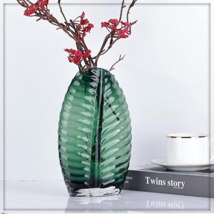 VRIDIS VASE EN VERRE GF 20X6X29CM