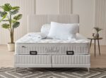 WINART LIT AVEC RANGEMENT + MATELAS+ LINGE DE LIT - Anthracite, 160X200