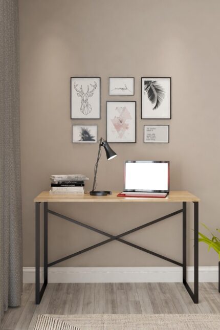 VICTOR  BUREAU STRUCTURE METAL  60X90X72 CM