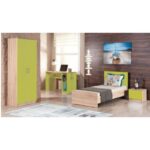 PACK HAPPY LIT + SOMMIER + CHEVET + BUREAU