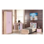 PACK HAPPY LIT + SOMMIER + CHEVET + BUREAU