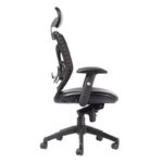 FAUTEUIL PRESIDENT SIMON EN MESH NOIR