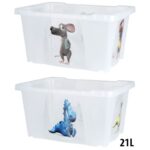 BOITE DE RANGEMENT PALSTIQUE  TRANSPARANT